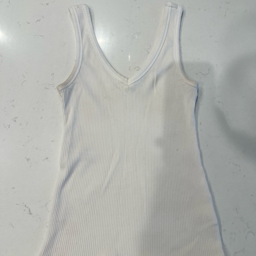 White V tank top